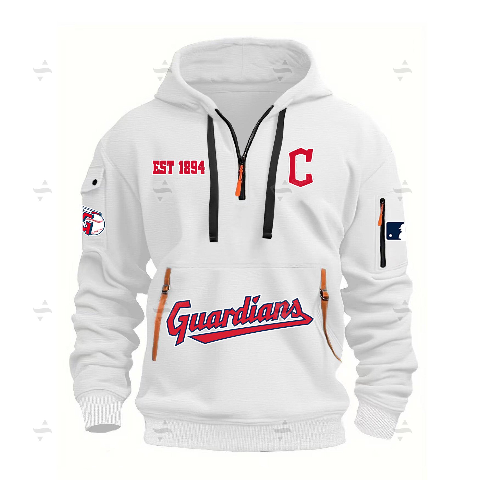 Buildercar - MLB - Cleveland Cavaliers - Hoodie Half Zipper