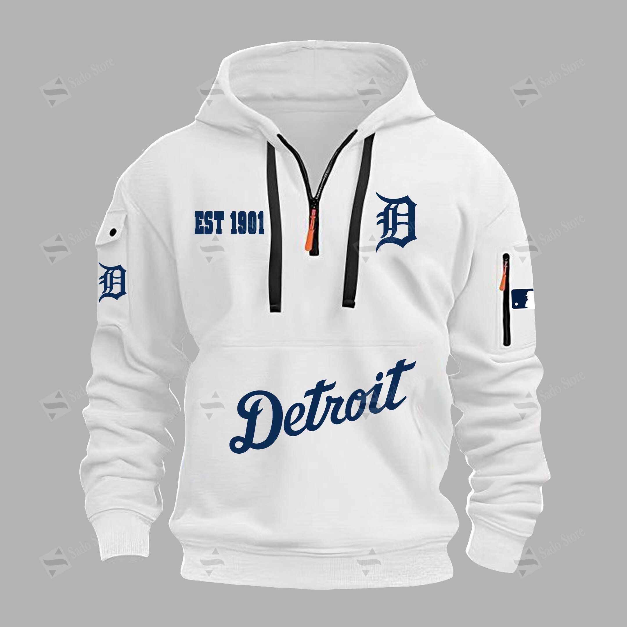 Buildercar - MLB - Detroit Tigers - Zip Hoodie