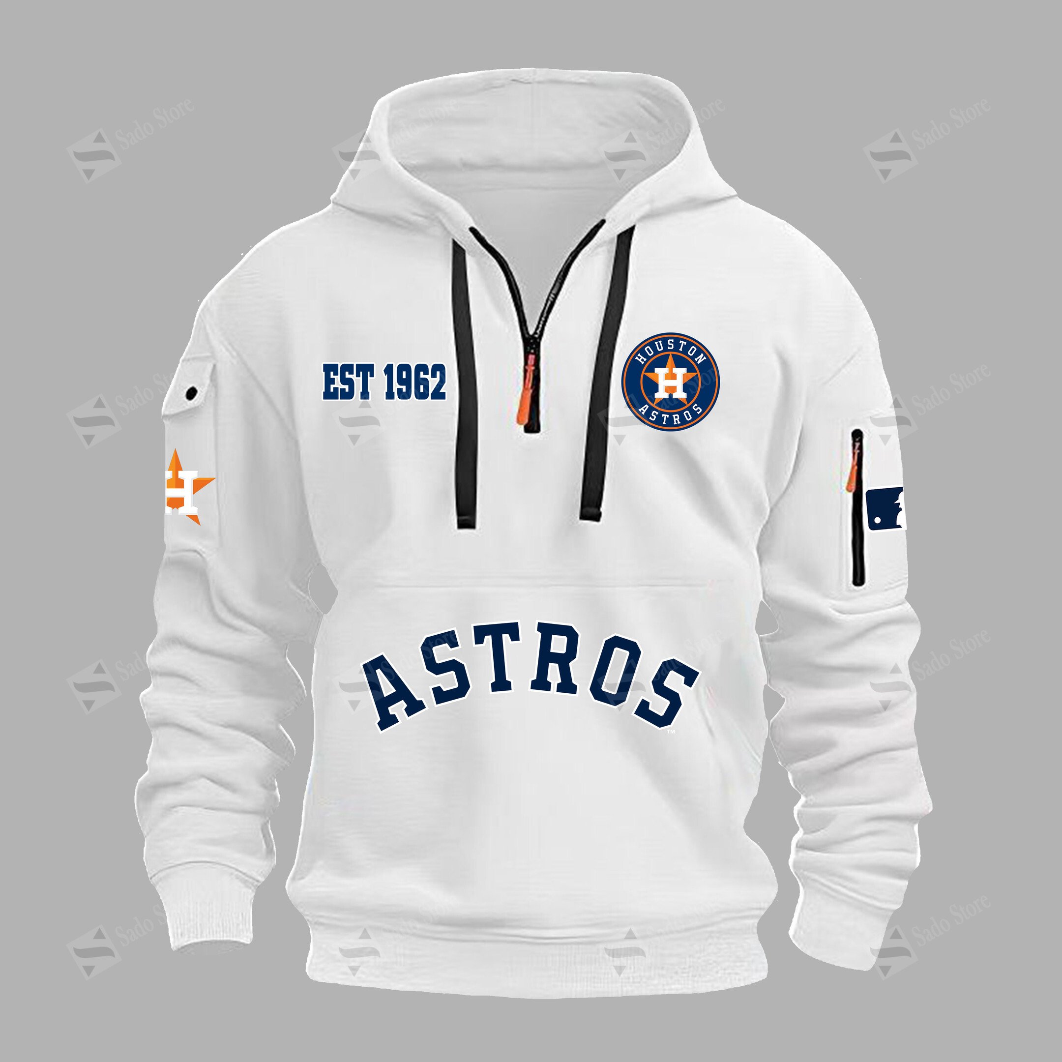 Buildercar - MLB - Houston Astros - Zip Hoodie
