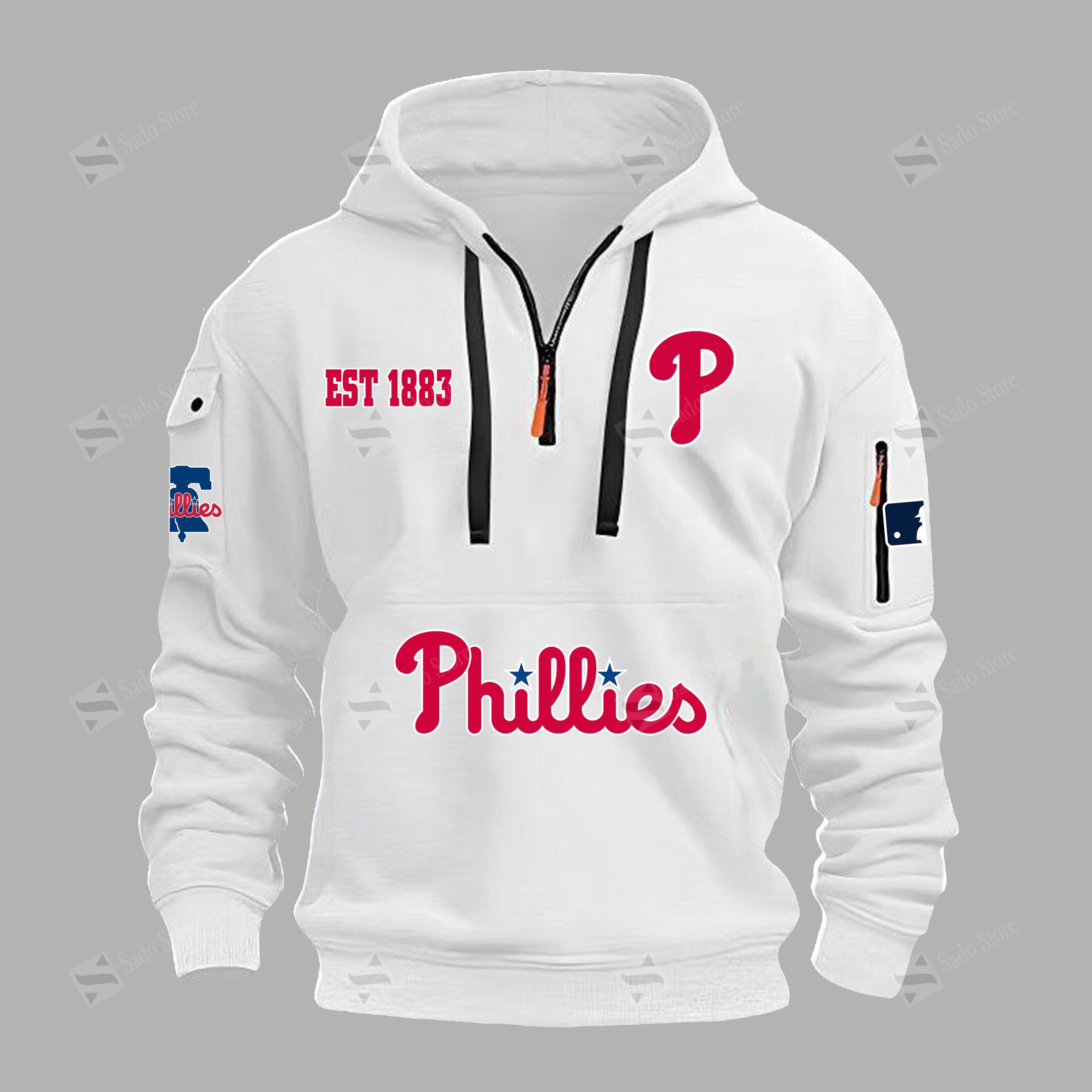 Buildercar - MLB - Philadelphia Phillies - Zip Hoodie