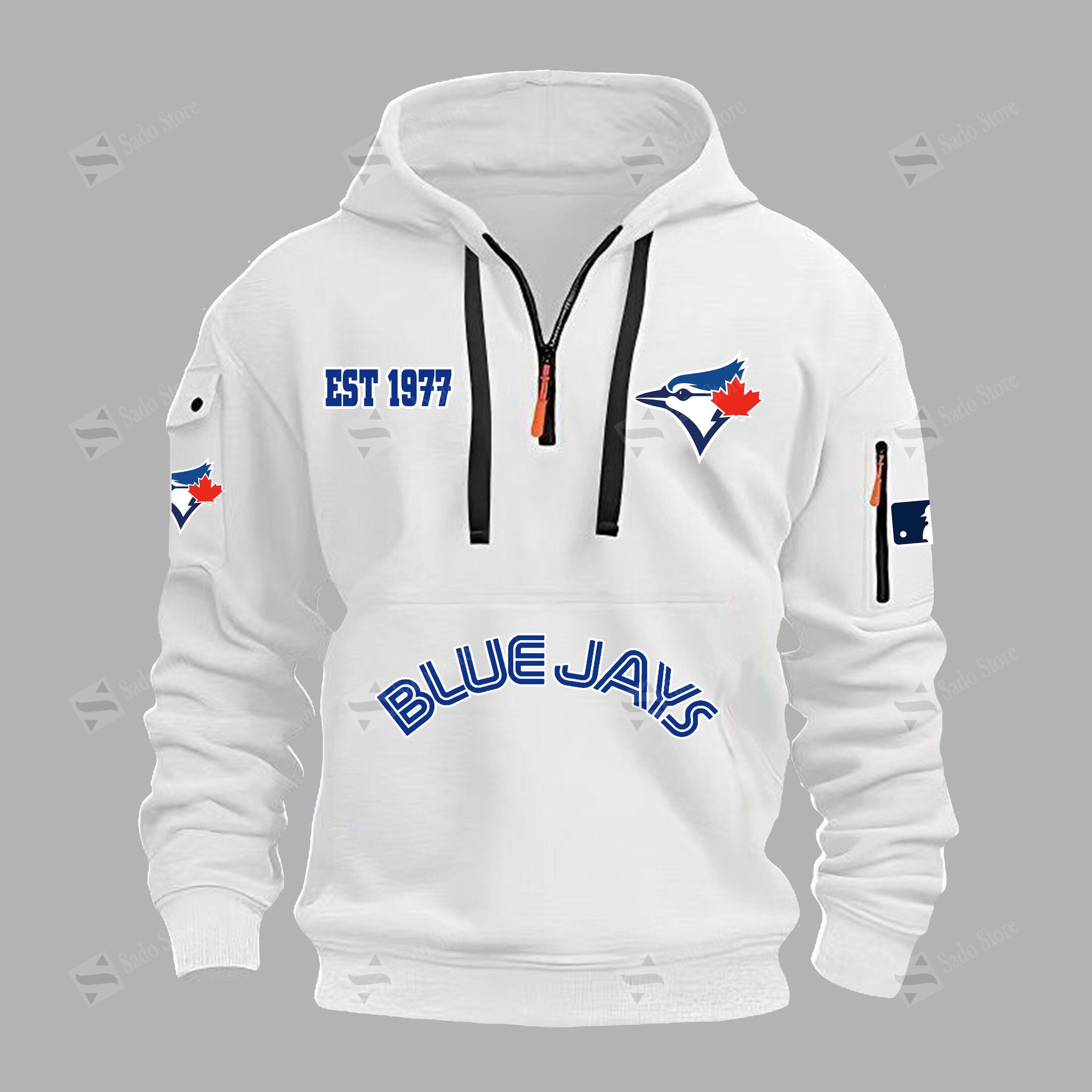 Buildercar - MLB - Toronto Blue Jays - Zip Hoodie