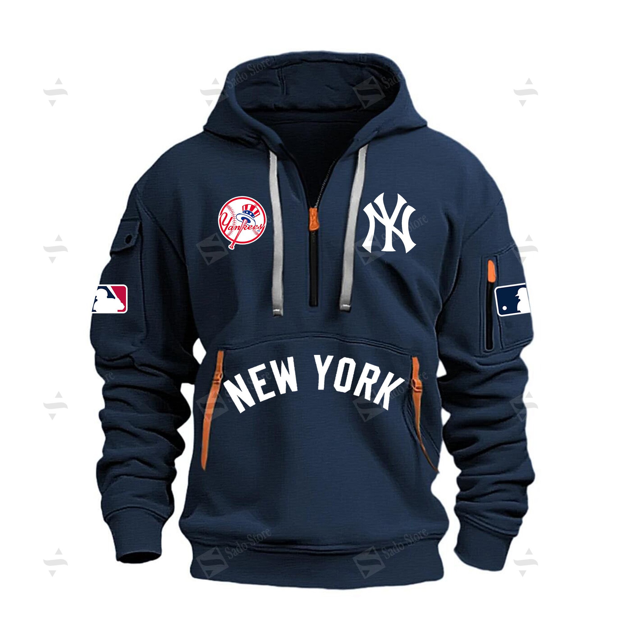 Buildercar - New Orleans Saints - Hoodie Half Zipper