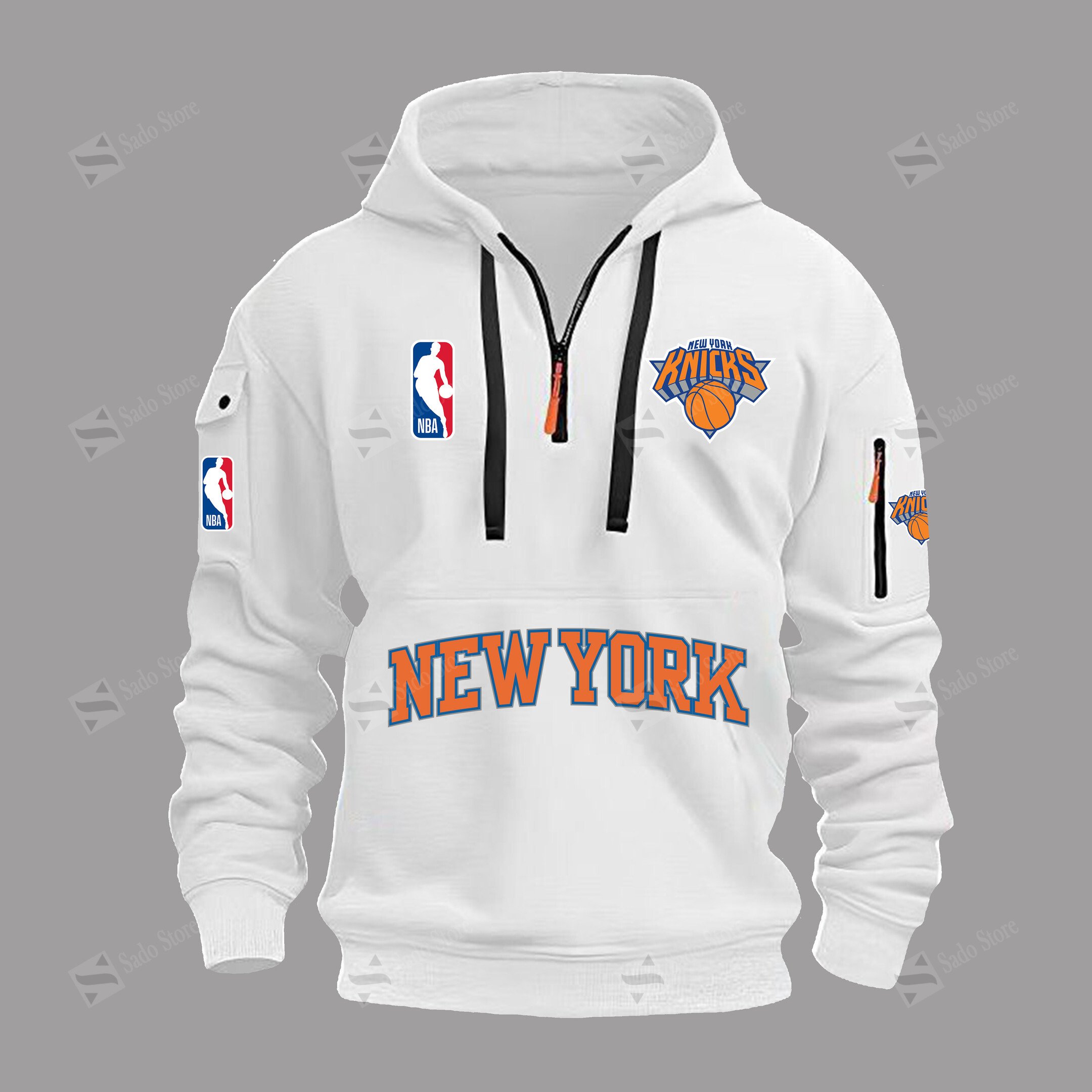 Buildercar - New Orleans Saints - Zip Hoodie New York Knicks