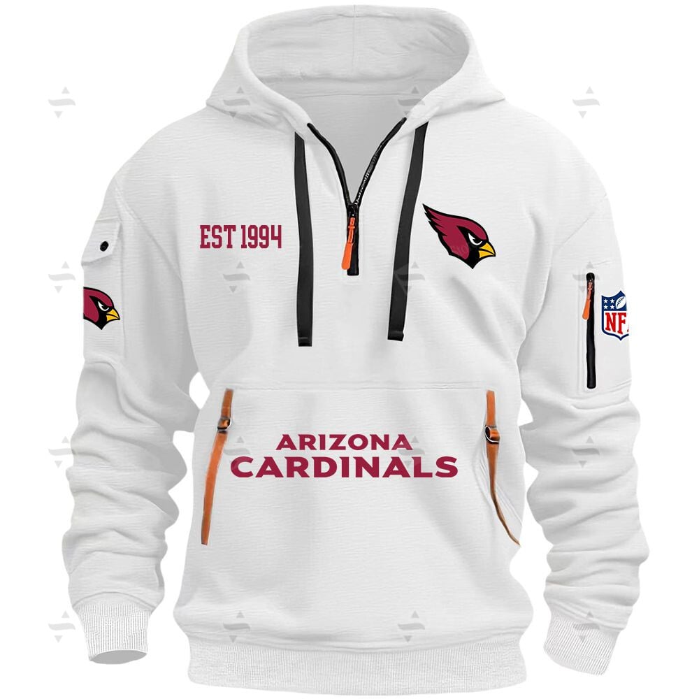 Buildercar - NFL - Carolina Panthers - Hoodie Half Zipper