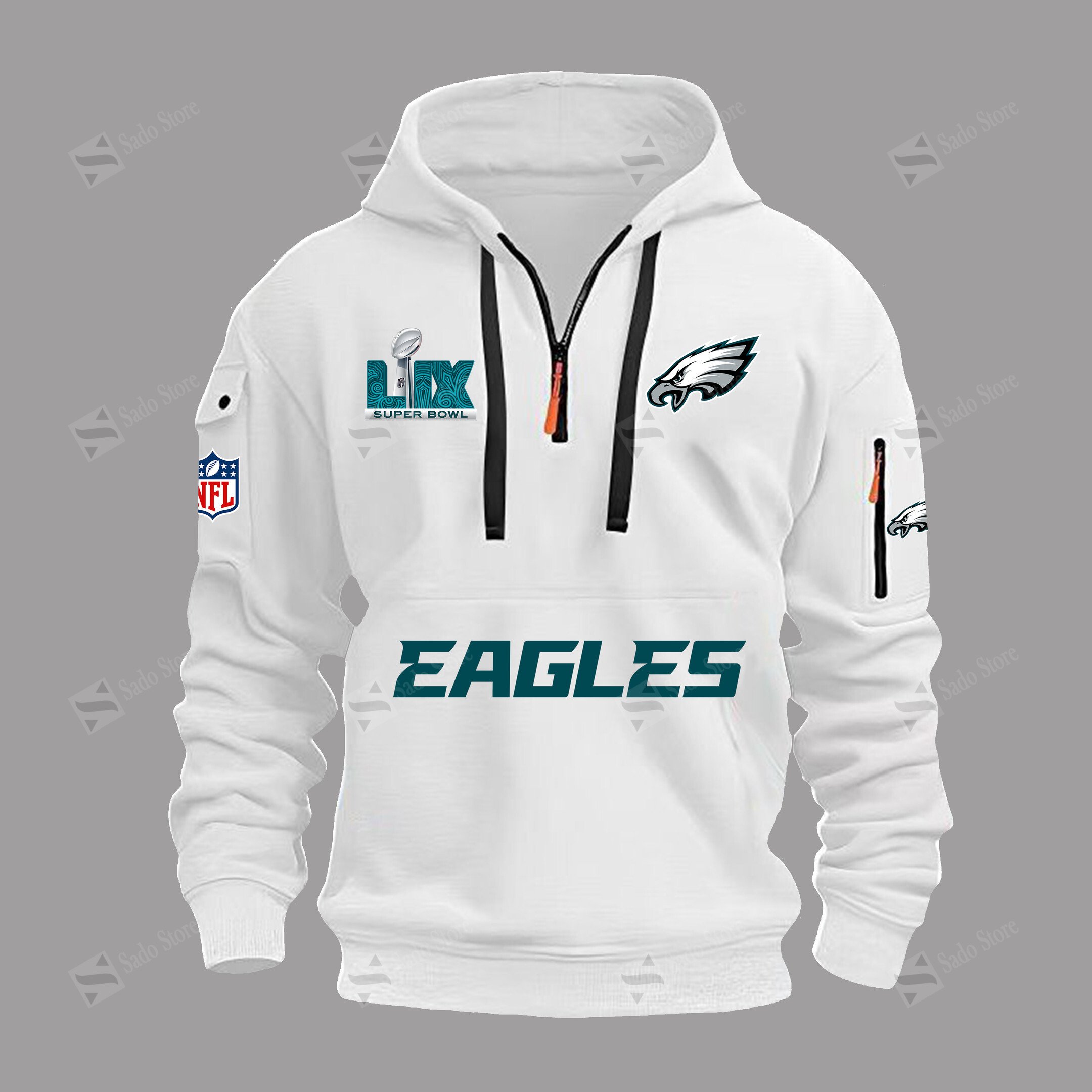 Buildercar - NFL - Philadelphia Phillies - Zip Hoodie Nfl Phi