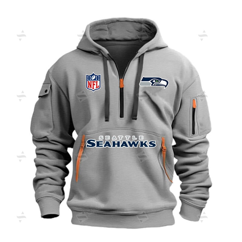 Buildercar - NFL - Seattle Mariners - Hoodie Half Zipper