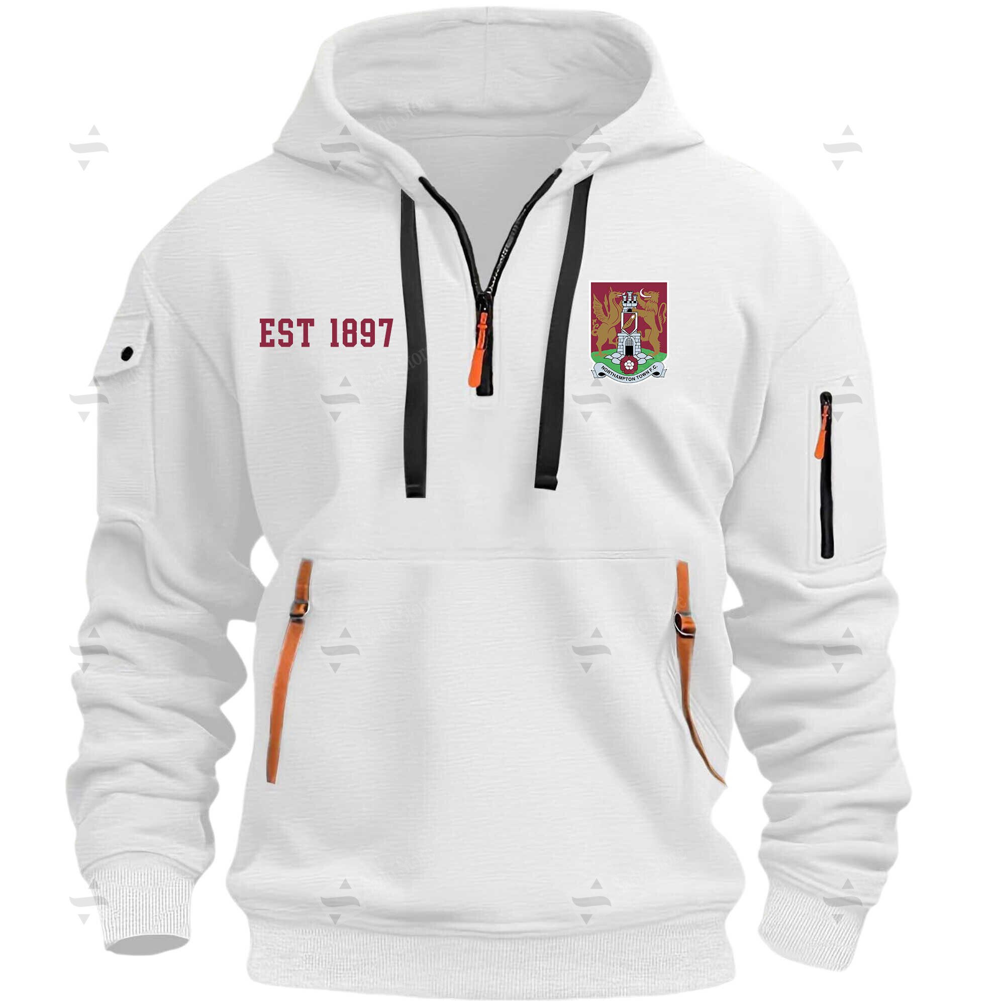 Buildercar - Northampton Town F.C - Hoodie Half Zipper