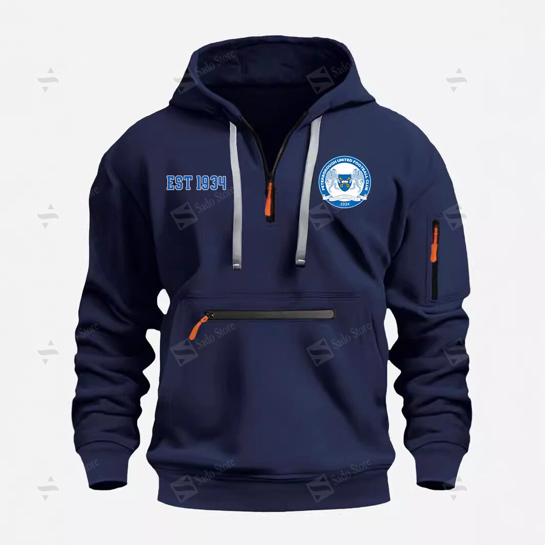 Buildercar - Peterborough United F.C - Half-Zip Hoodies