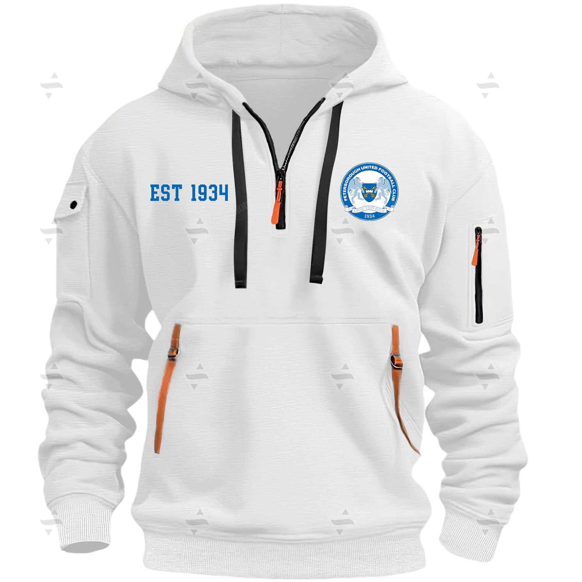 Buildercar - Peterborough United F.C - Hoodie Half Zipper