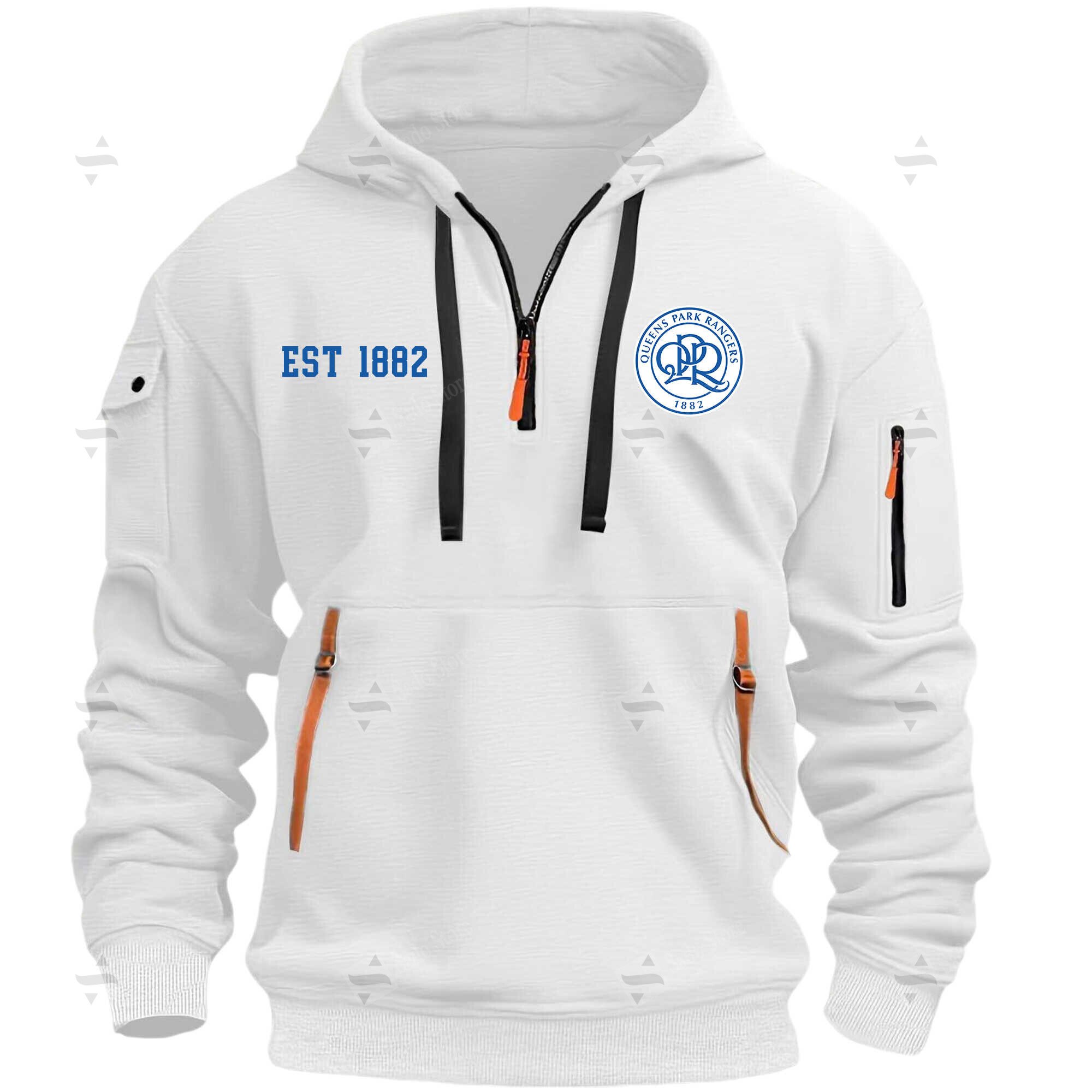 Buildercar - Queens Park Rangers - Hoodie Half Zipper