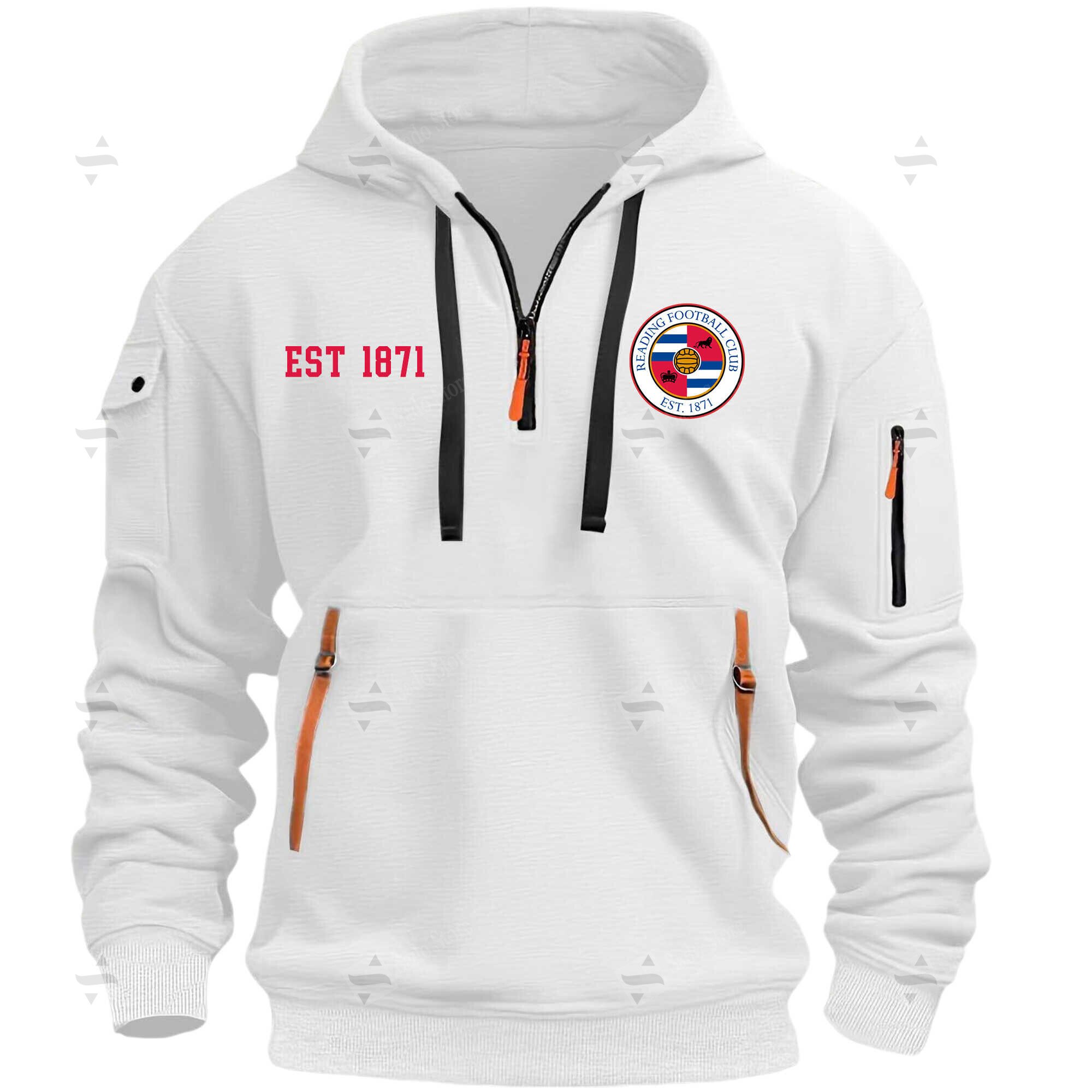 Buildercar - Reading F.C- Hoodie Half Zipper