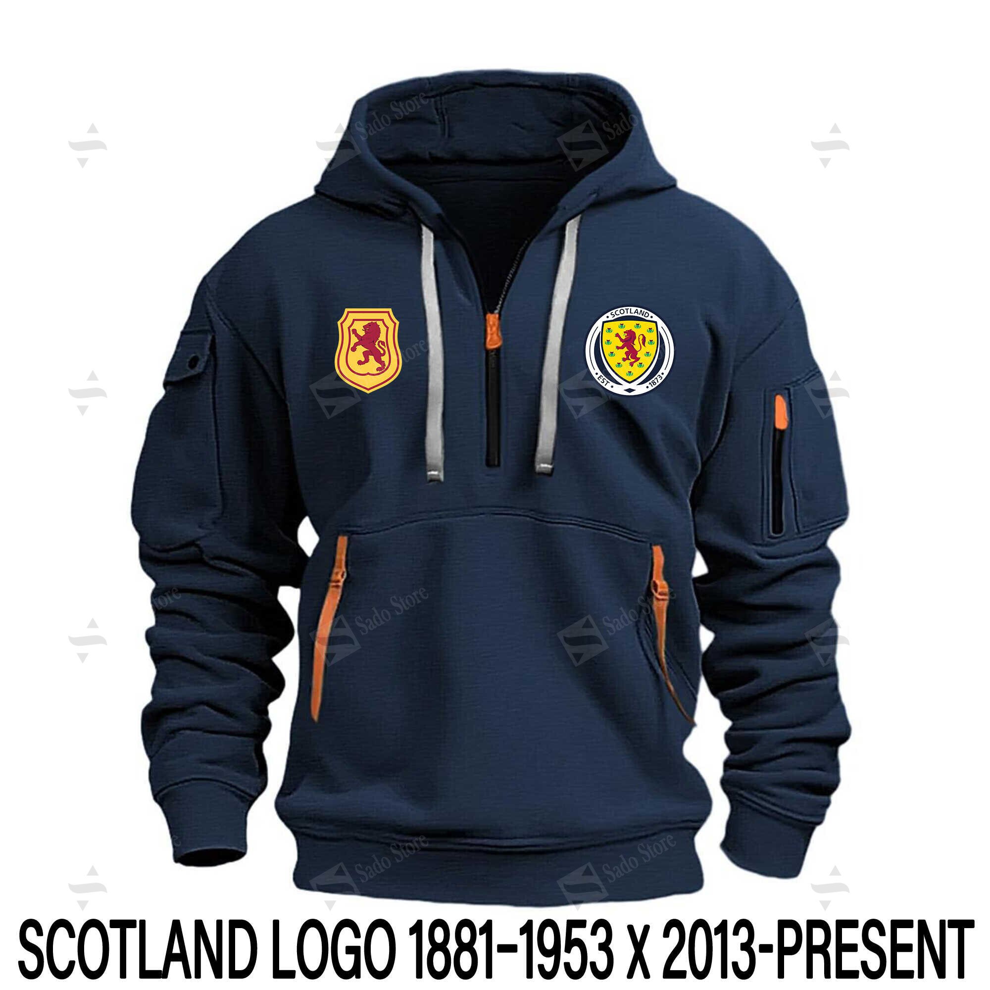 Buildercar - Sco - Hoodie Half Zipper