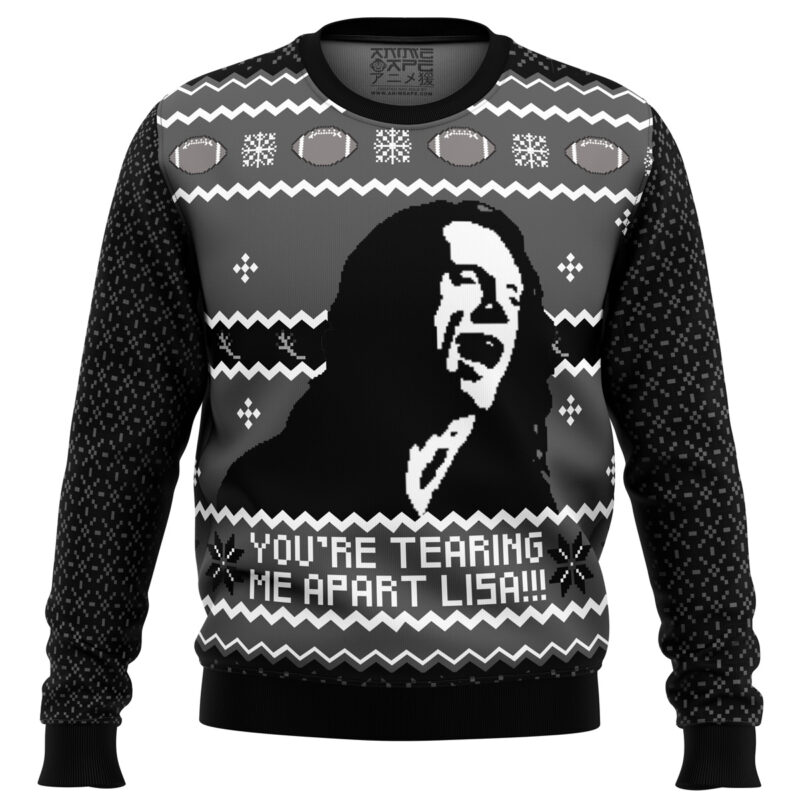 Buildercar - YOU’RE TEARING ME APART LISA!!! Ugly Christmas Sweater 
