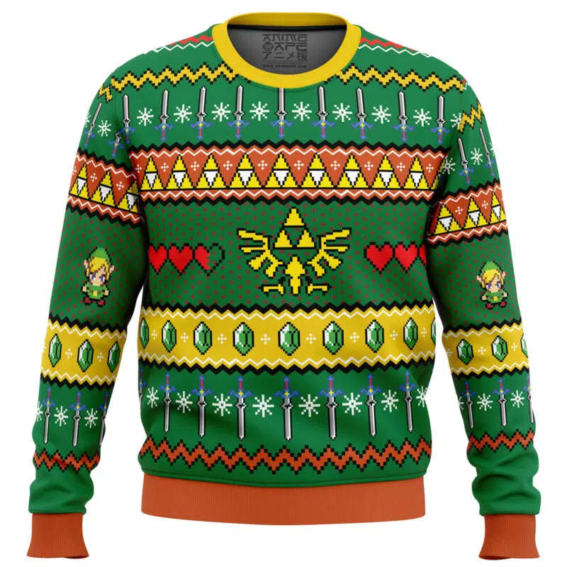 Buildercar - Zelda Ugly Christmas Sweater 
