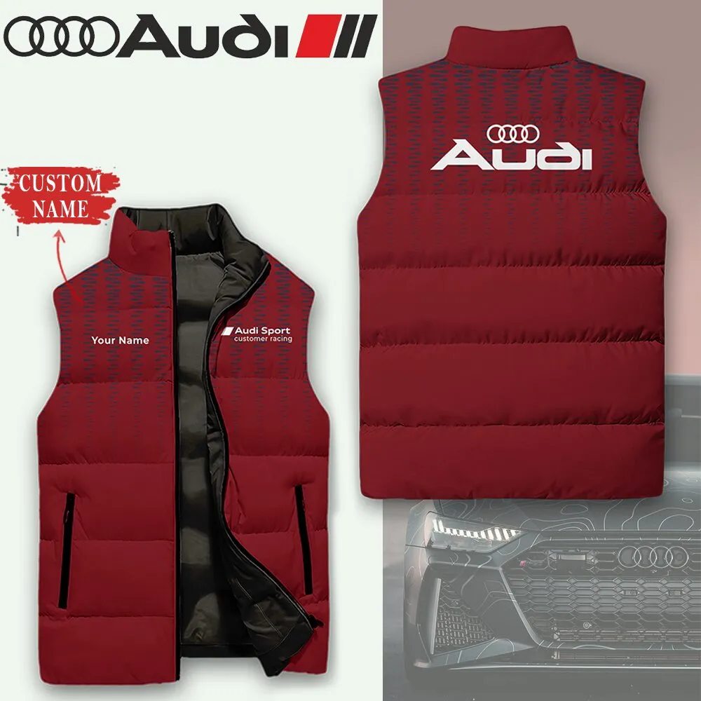 Customized AUDI Sleeveless Down Jacket - hm27104646