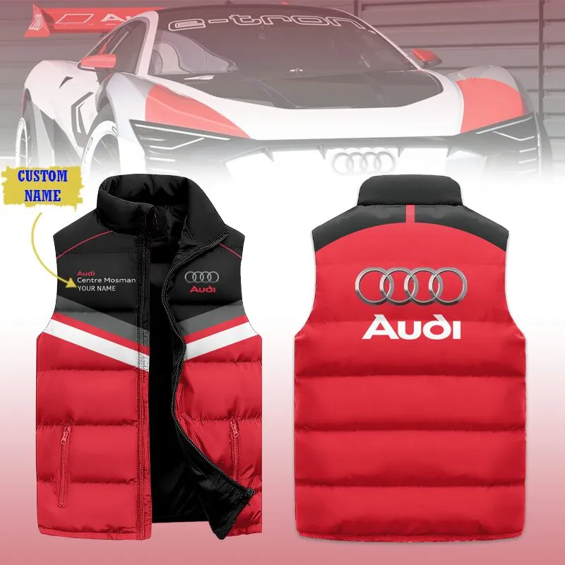 Customized AUDI Sleeveless Down Jacket - hm27104650