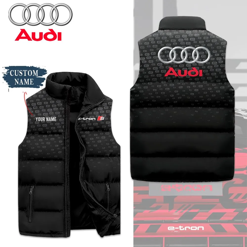 Customized AUDI Sleeveless Down Jacket - hm27104653