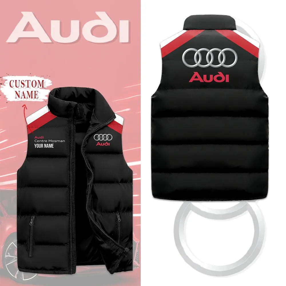 Customized AUDI Sleeveless Down Jacket - hm27104654