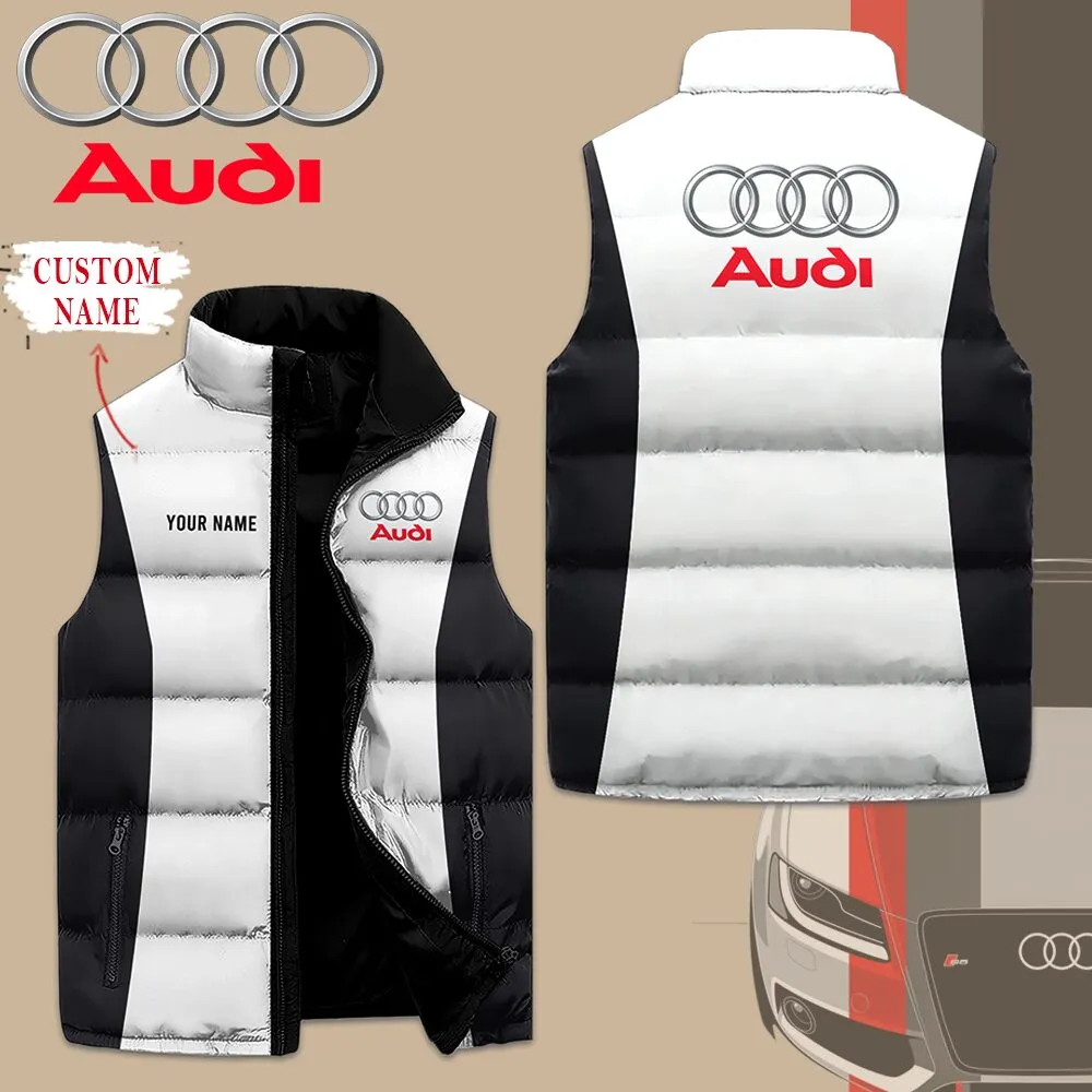 Customized AUDI Sleeveless Down Jacket - hm27104655