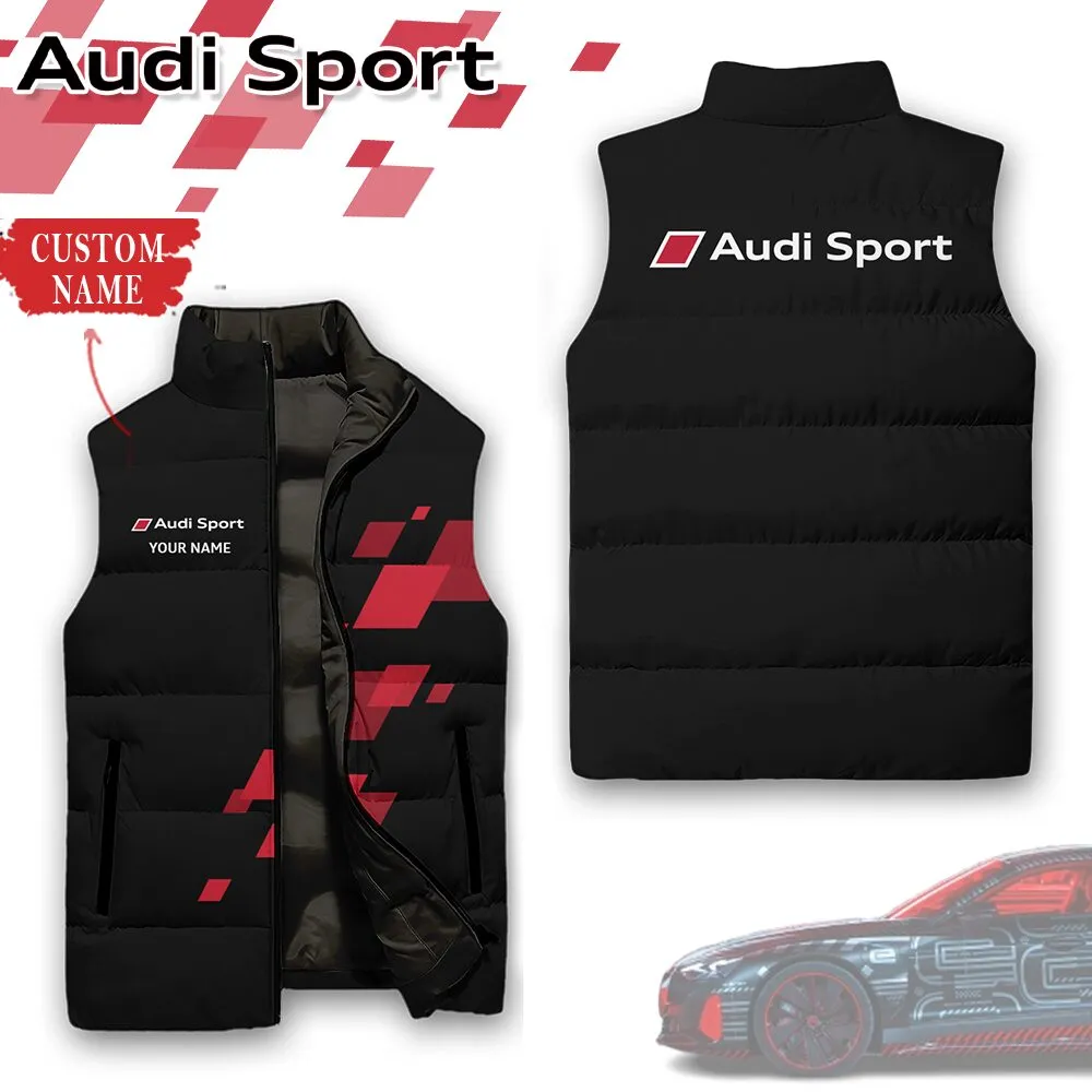 Customized AUDI Sleeveless Down Jacket - hm27104656