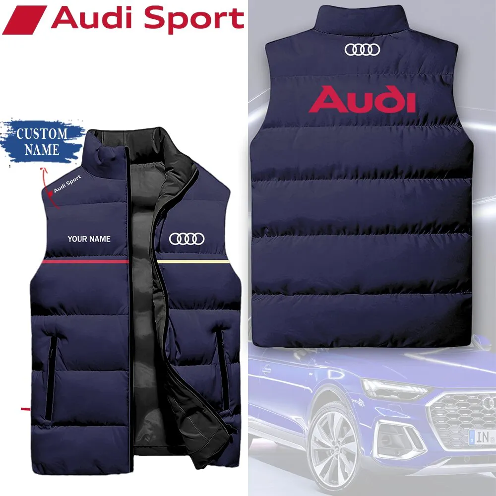 Customized AUDI Sleeveless Down Jacket - hm27104659