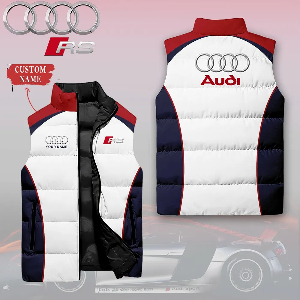 Customized AUDI Sleeveless Down Jacket - hm27104665