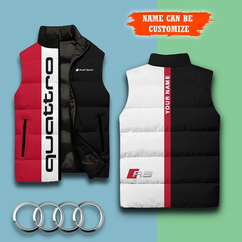 Customized AUDI Sleeveless Down Jacket - hm27104670