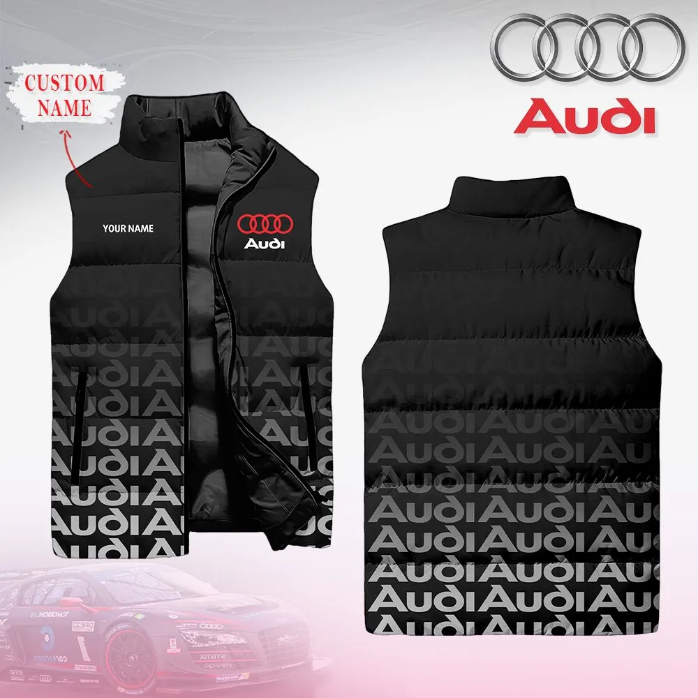 Customized AUDI Sleeveless Down Jacket - hm27104672