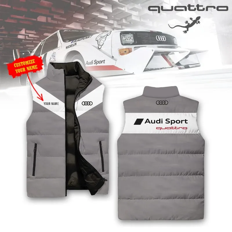 Customized AUDI Sleeveless Down Jacket - hm27104673