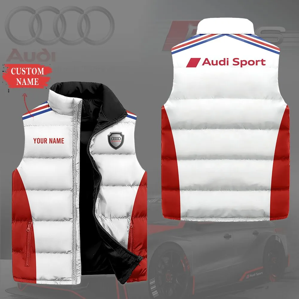 Customized AUDI Sleeveless Down Jacket - hm27104674