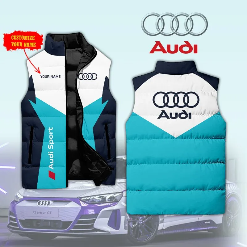 Customized AUDI Sleeveless Down Jacket - hm27104675