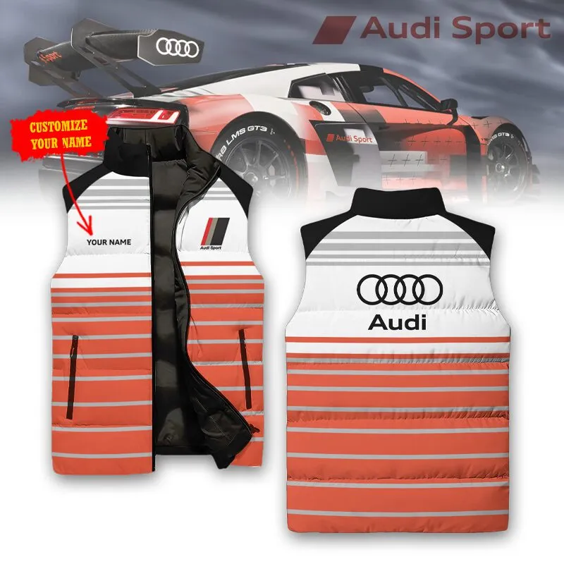 Customized AUDI Sleeveless Down Jacket - hm27104677