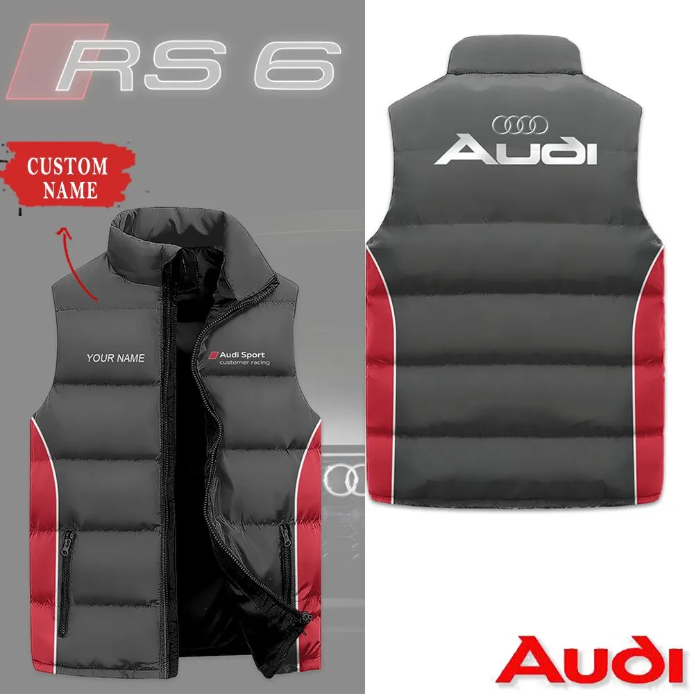 Customized AUDI Sleeveless Down Jacket - hm27104679