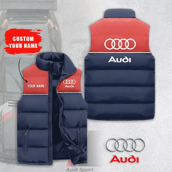 Customized AUDI Sleeveless Down Jacket - hm27104680