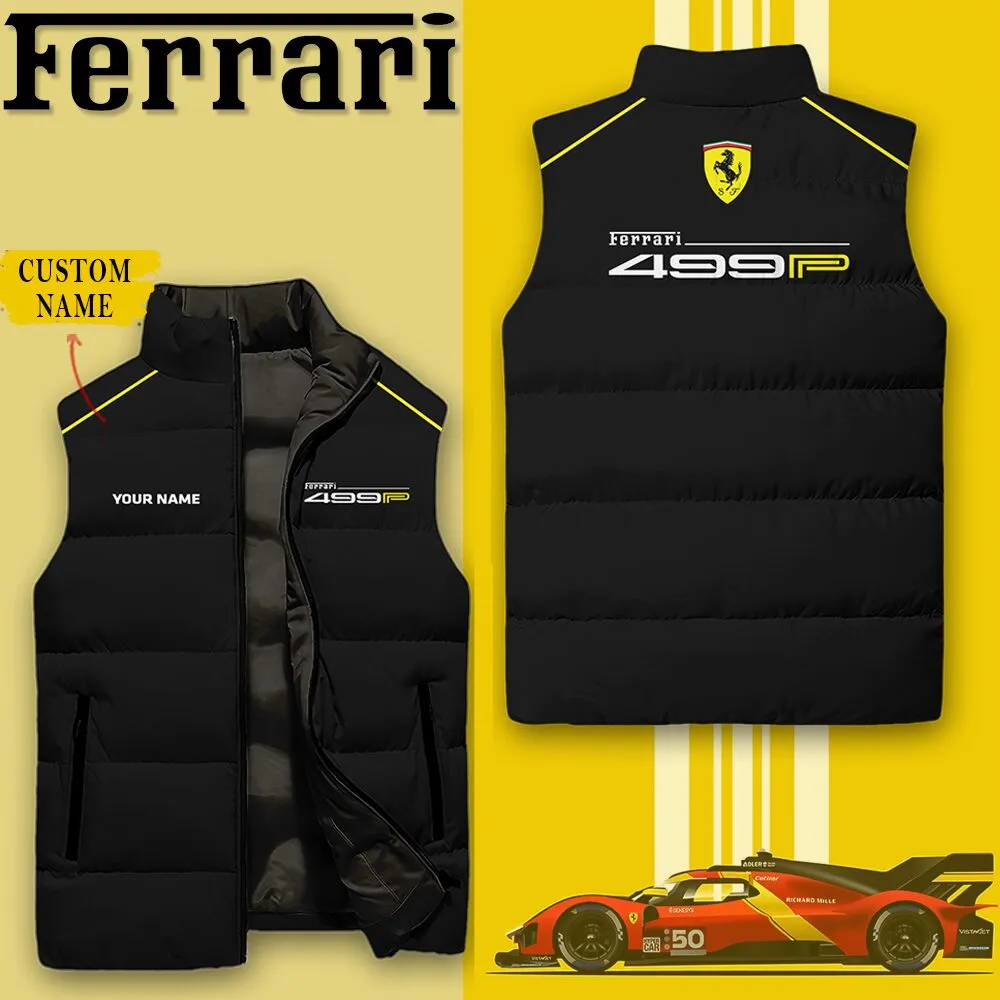 Customized FERRARI Sleeveless Down Jacket - hm27104687