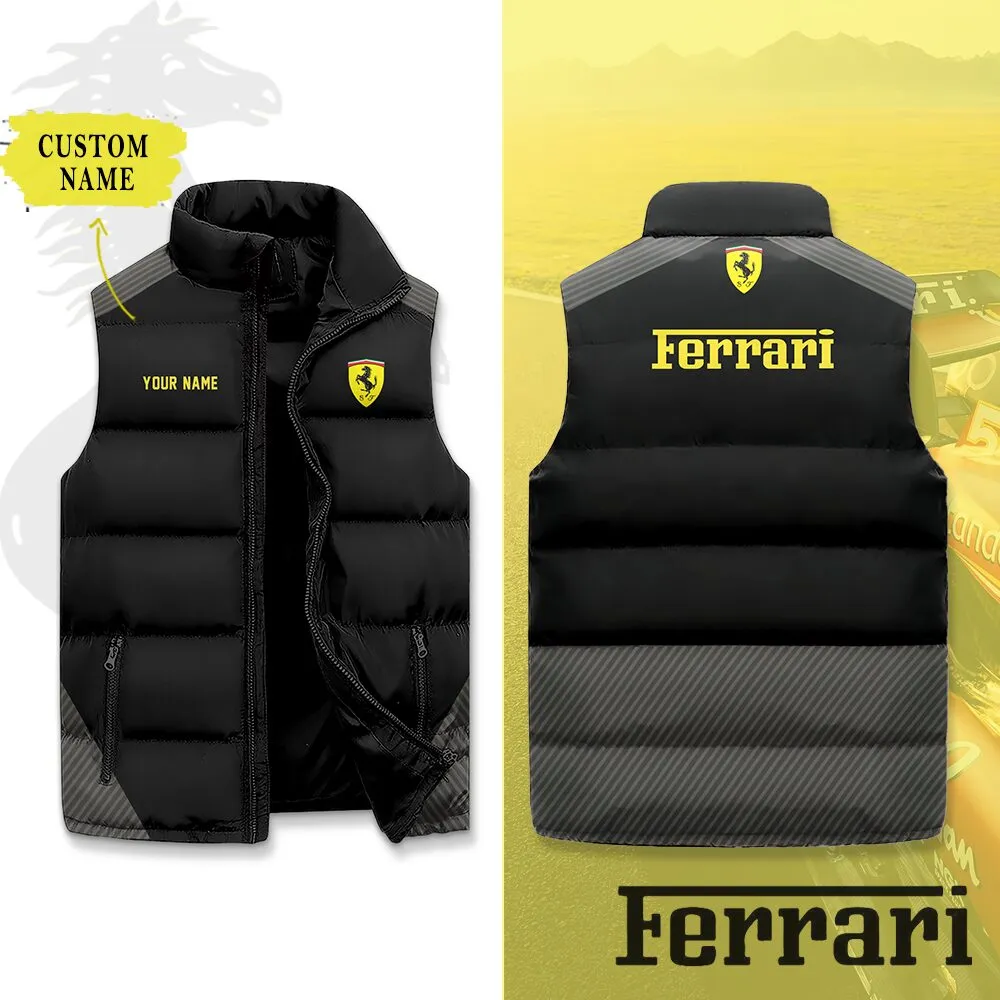 Customized FERRARI Sleeveless Down Jacket - hm27104699