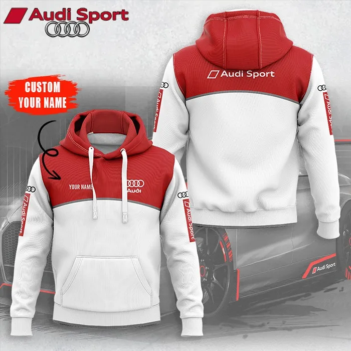 Customized Men's Hoodie AUDI - hm27102671