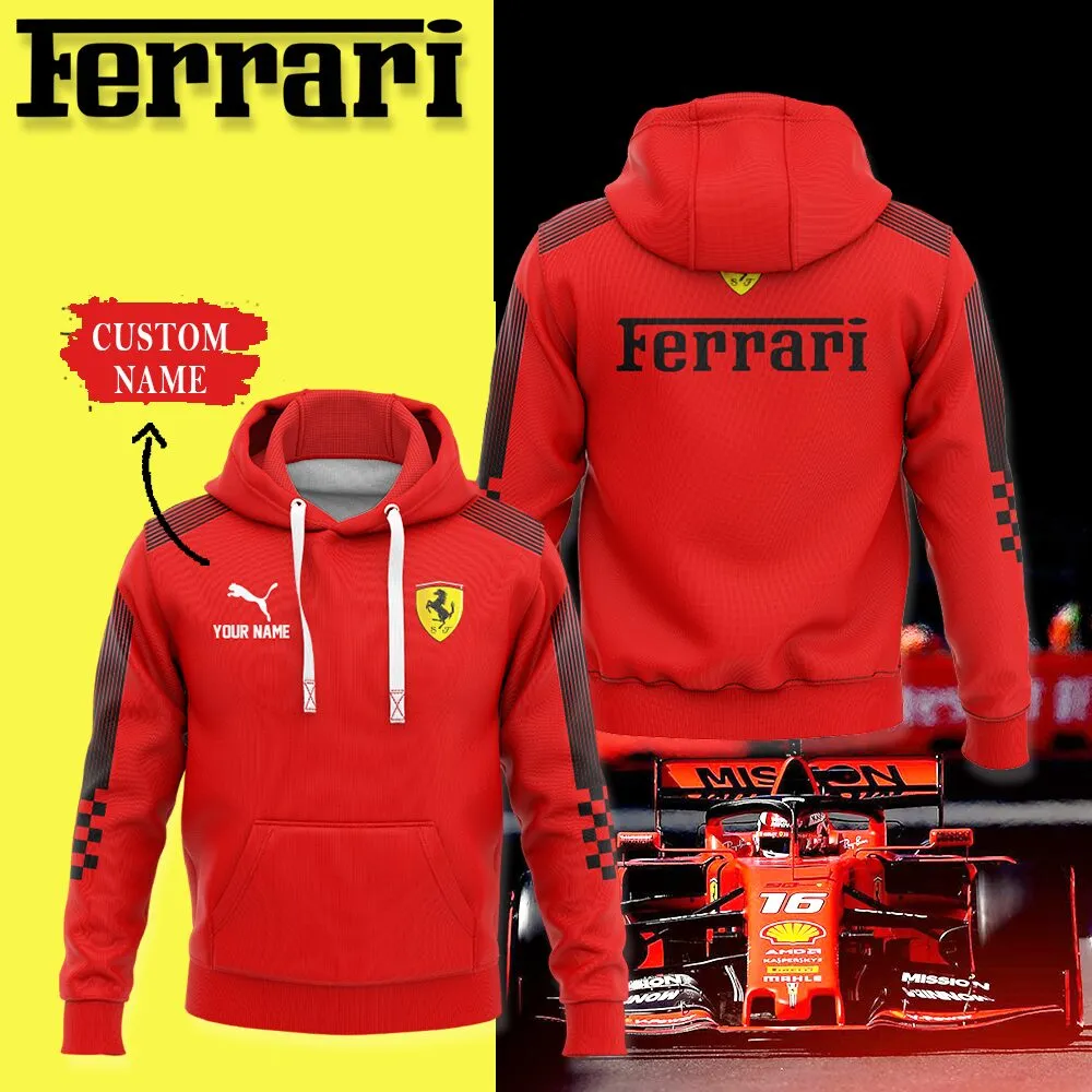 Customized Men's Hoodie FERRARI - hm27102756