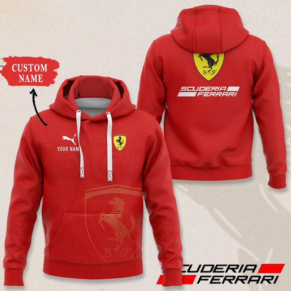 Customized Men's Hoodie FERRARI - hm27103835
