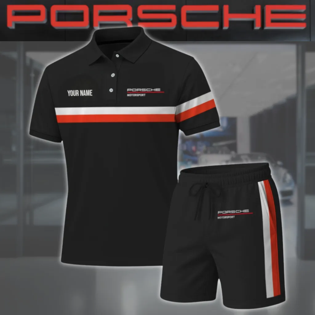 Customized Men's Polo Set PORSCHE - hm27104069