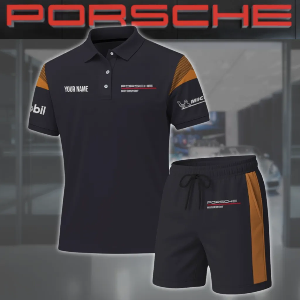 Customized Men's Polo Set PORSCHE - hm27104074