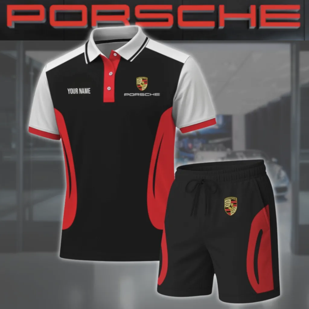 Customized Men's Polo Set PORSCHE - hm27104089