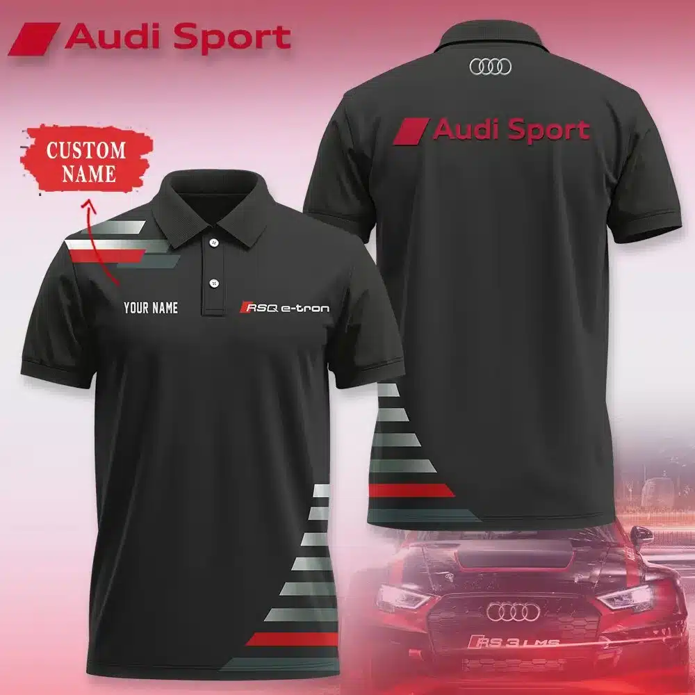 Customized Men's Polo Shirt AUDI - hm27103108