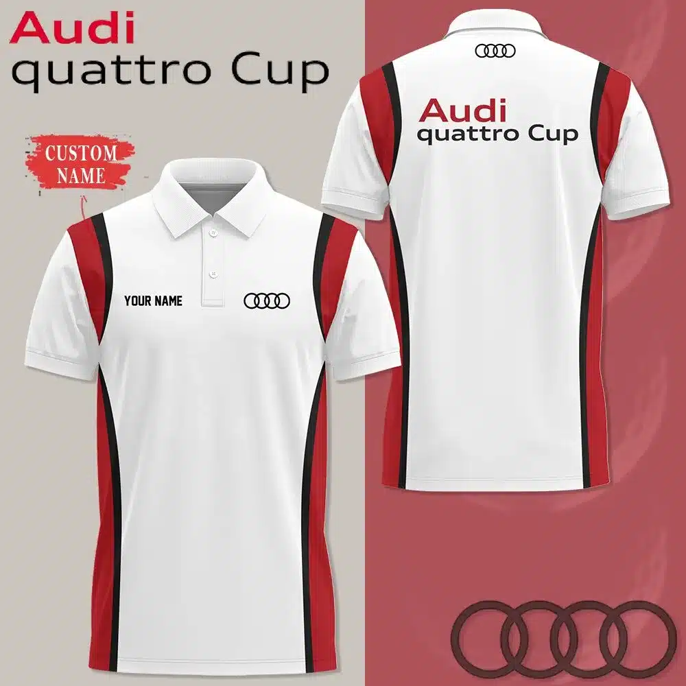 Customized Men's Polo Shirt AUDI - hm27103112