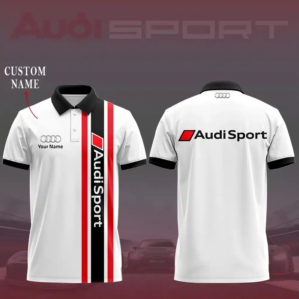 Customized Men's Polo Shirt AUDI - hm27103116