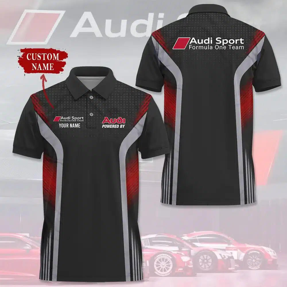 Customized Men's Polo Shirt AUDI - hm27103121