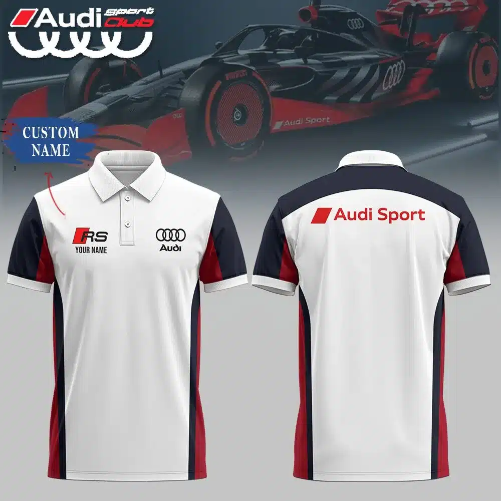 Customized Men's Polo Shirt AUDI - hm27103122