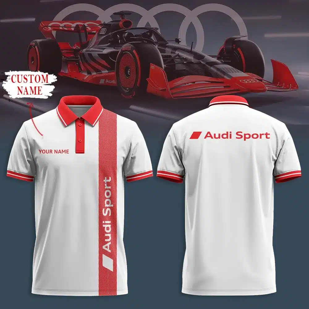 Customized Men's Polo Shirt AUDI - hm27103124