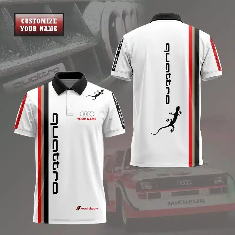 Customized Men's Polo Shirt AUDI - hm27103132