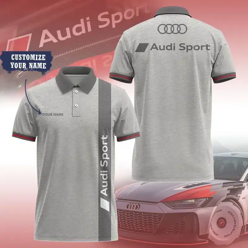Customized Men's Polo Shirt AUDI - hm27103133